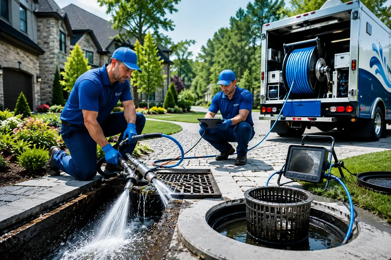 Local outdoor drain cleaning professionals in Steward, IL